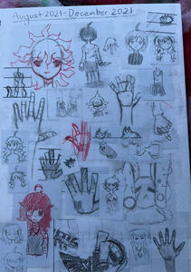 all the stuff i drew in school